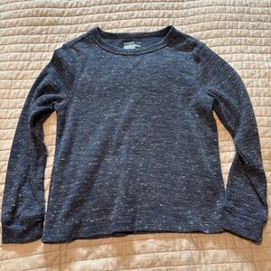 NWOT Cat & Jack Navy Heathered Long Sleeve Tee